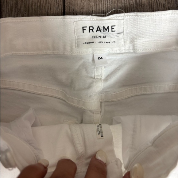 Frame Denim Women's Crisp White Skinny Jeans - Picture 2 of 2